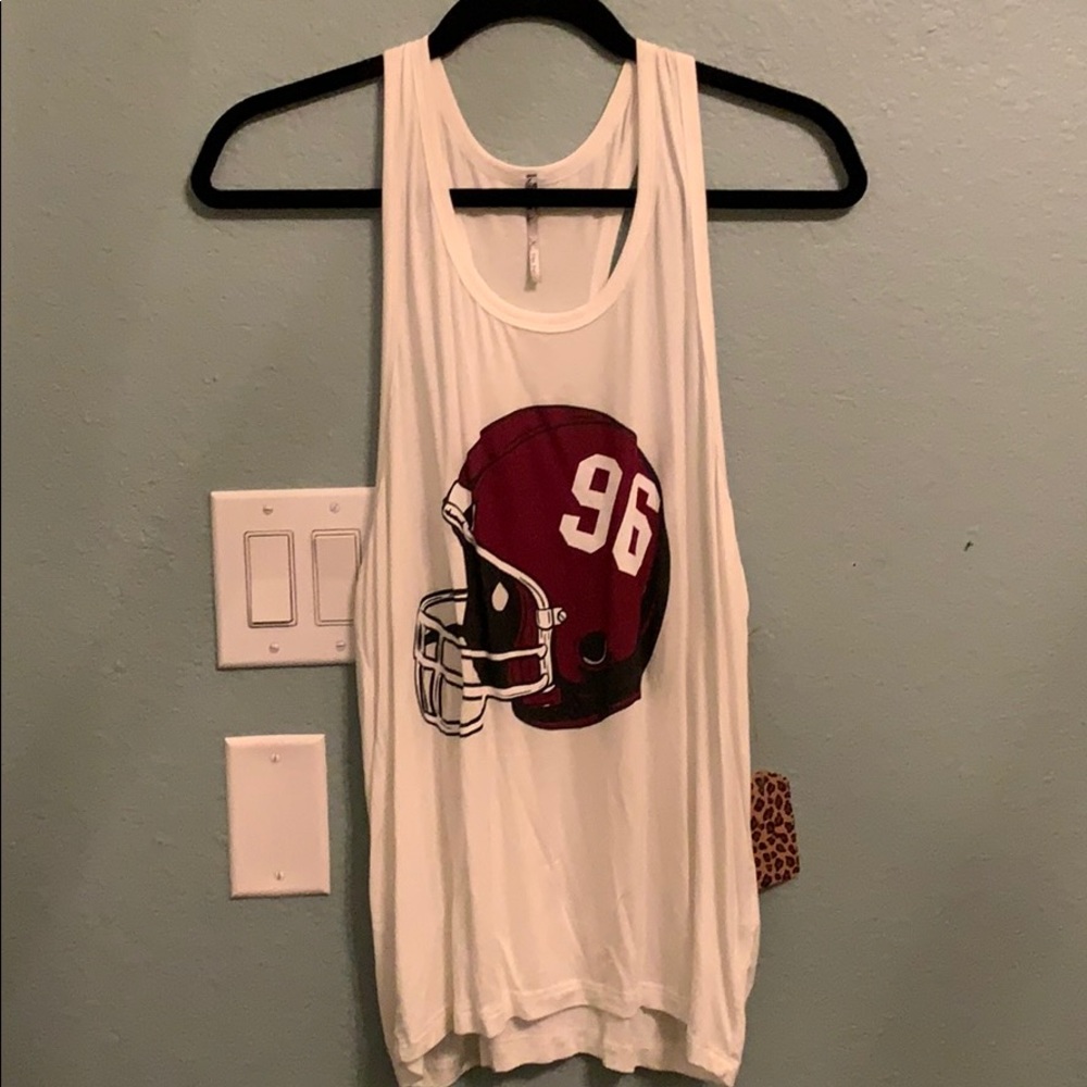 96 football tank top